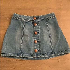 Girls Old Navy Denim Skirt
